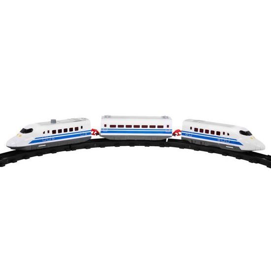 Vláčkodráha na baterie s příslušenstvím 56 dílků Autorun Express