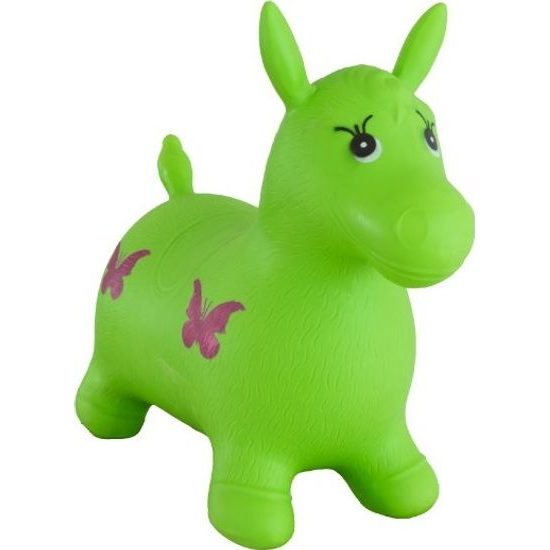 Hopsadlo kůň skákací - zelený