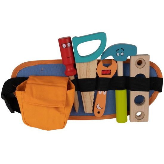 Sada dětského dřevěného nářadí s opaskem Malý opravář