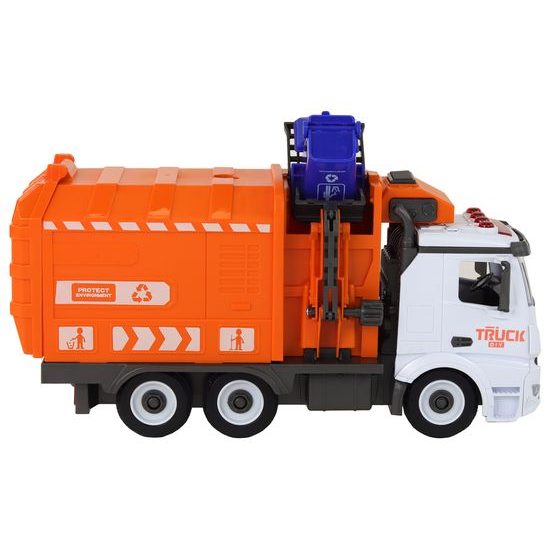 Šroubovací popelářské auto s kontejnerem DIY Truck