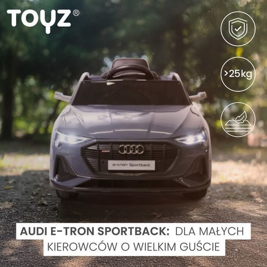 Elektrické auto Toyz - Audi Etron Sportback černá