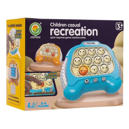 Senzoricka hra Pop It na baterie modrá