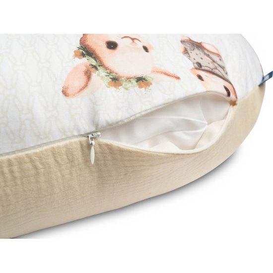 Kojící polštář Králiček, meruňková