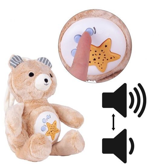 Plyšový medvídek s projektorem a melodiemi Cuddle Bear
