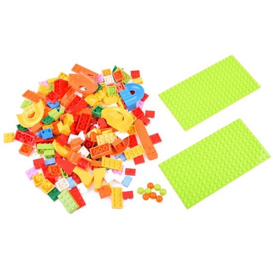 Majlo Toys dětská kuličková dráha 220 dílků Slide Ball