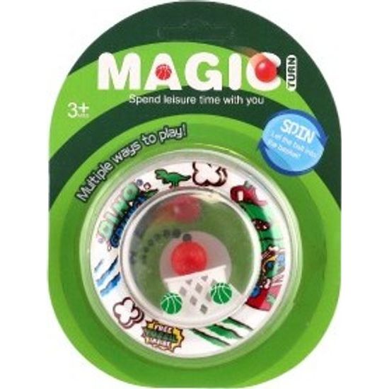 Hlavolam - hra s míčkem - mix 4 barvy