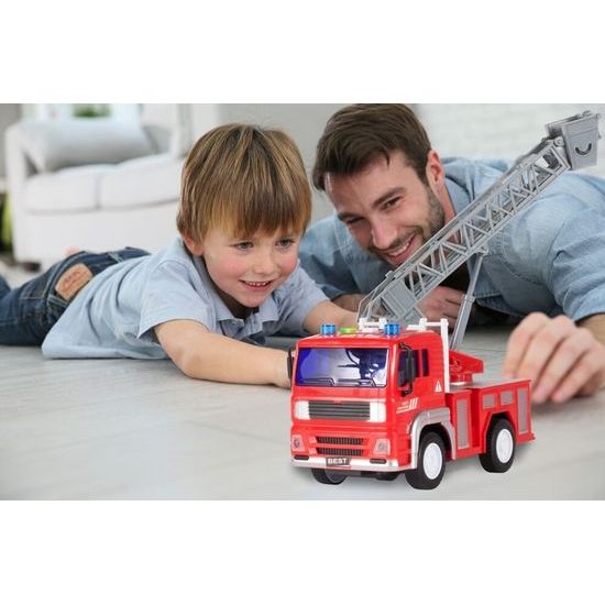 Dětské požární auto se světly a zvuky City Service 1:20
