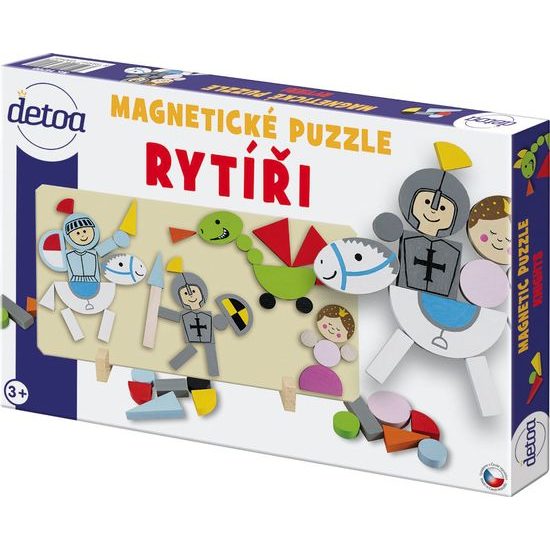 Magnetické puzzle Rytíři