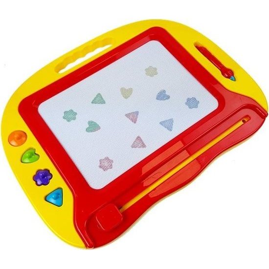 Magnetická kreslící tabule s doplňky červená