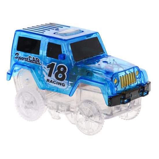 Svítící autodráha s autíčkem na baterie 157 dílků Variable Tracks