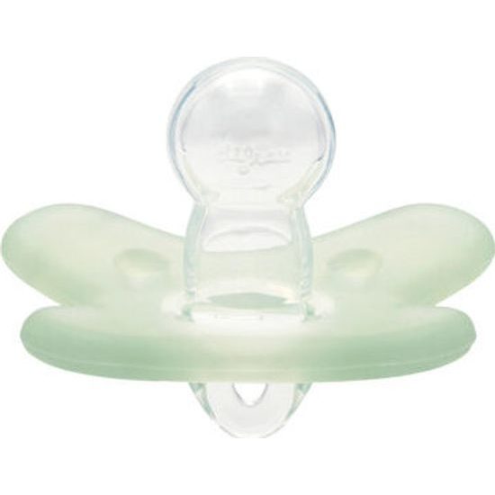 CANPOL babies Dudlík 100% silikonový symetrický 0-6m 1ks zelený