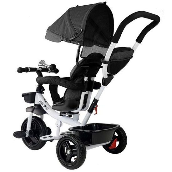 Dětská tříkolka s otočným sedadlem PRO300 černá