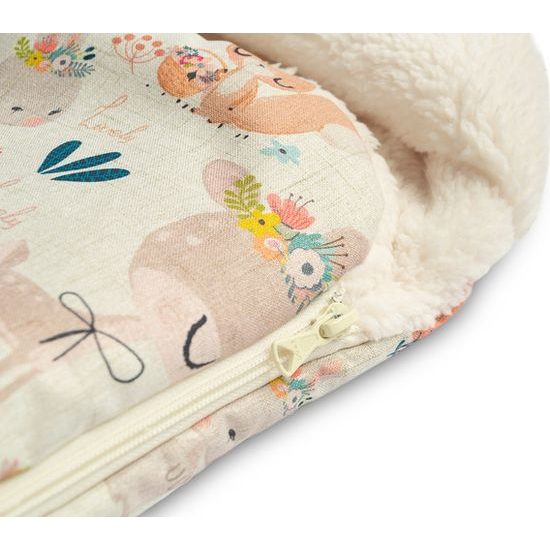 Zimní fusak do kočárku/ do autosedačky - piknik