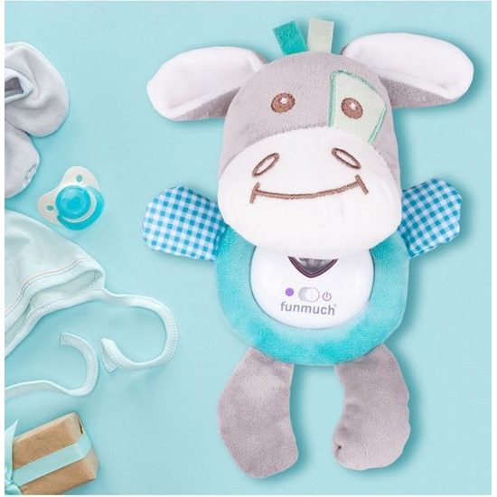 Interaktivní plyšový oslík Baby Calm