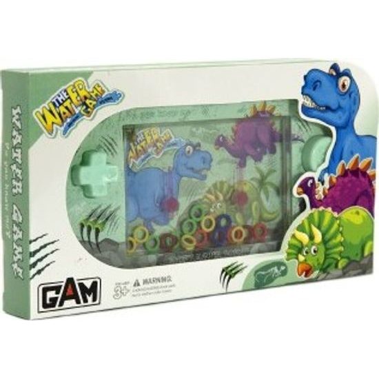 Vodní hra hlavolam - dinosaurus - mix 4 barvy