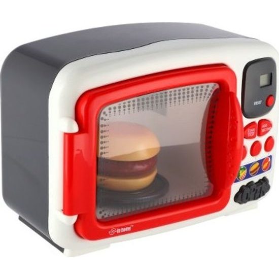 Mikrovlnná trouba elektronická - na baterie s doplňky