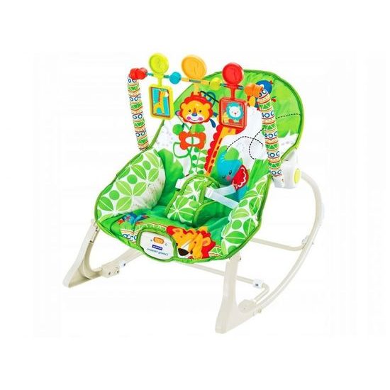 Ecotoys kojenecké lehátko 3v1 s vibracemi Lvíček