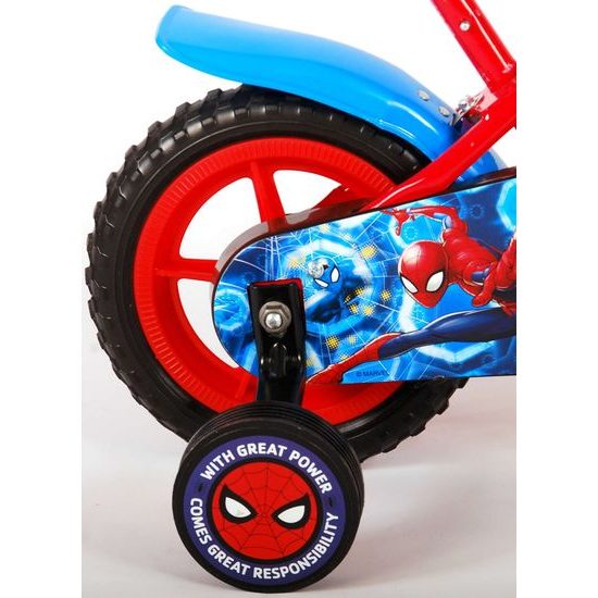 Dětské kolo s vodící tyčí Volare Spiderman 10"