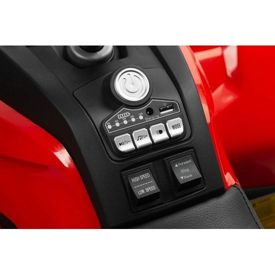 Dětská elektrická čtyřkolka GIGANT, červená