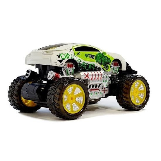 Terénní auto na dálkové ovládání Dinosarus King 1:16 bílé