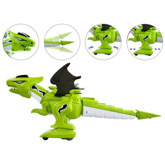 Interaktivní chodící a tančící Tyrranosaurus na dálkové ovládání