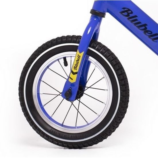 Dětské odrážedlo s nafukovacími koly 12" Felix modré