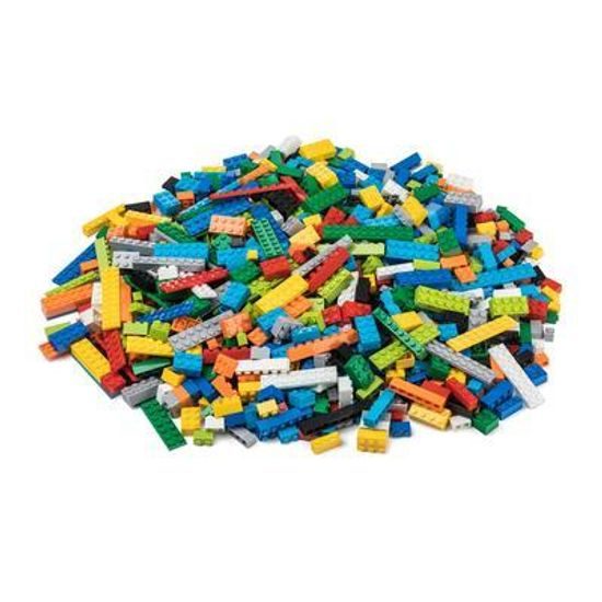 LW Toys Stavebnice pro děti - Základní set 1000 ks (lehký)