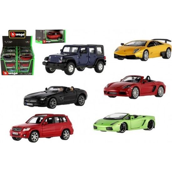 Auto Bburago Street Fire - mix druhů