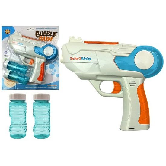 Majlo Toys bublifuk pistole na baterie Bubble Gun modrá