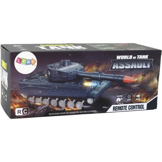 Tank na dálkové ovládání tmavě zelený