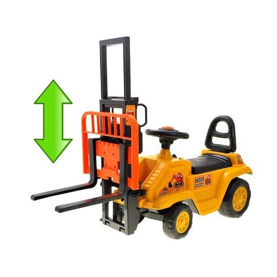 Dětské odrážedlo 3v1 Vysokozdvižný vozík s nočníkem