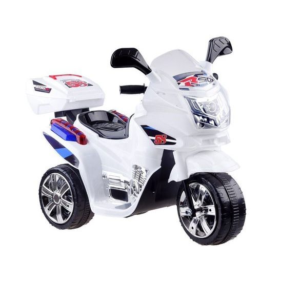 Dětská elektrická tříkolka Speed Star bílá