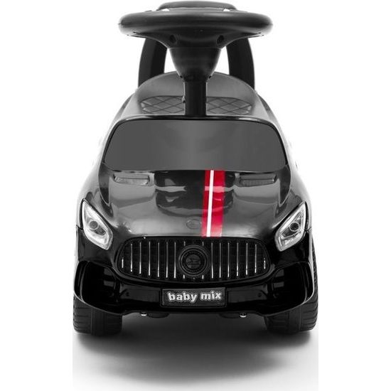 Dětské odrážedlo se zvukem Baby Mix RACER černé