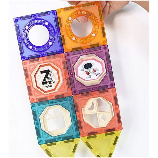 Magnetická 3D stavebnice se skluzavkou Magic Magnetic 262 dílů