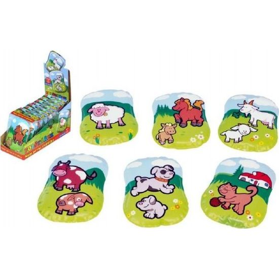 Pískací Polštářek - Moje první zvířátka - mix 6 druhů