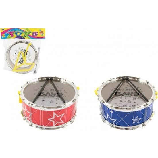 Bubínek s popruhem a paličkami - mix barev