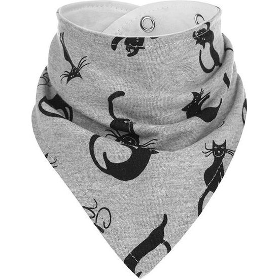 Kojenecký šátek na krk bryndáček Akuku Kočky