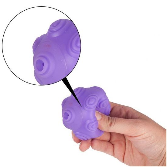 Senzorické míčky pro nejmenší Soft Rubber Ball 8 kusů