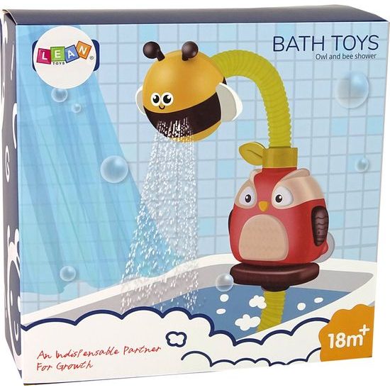 Dětská sprcha do vany sova a včela