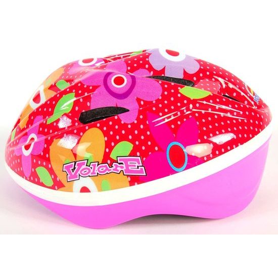 Dětská helma Volare Pink Flower