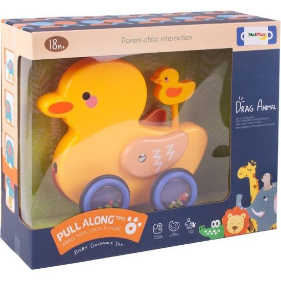 Kačenka se šnůrkou pro děti Duck Toodle