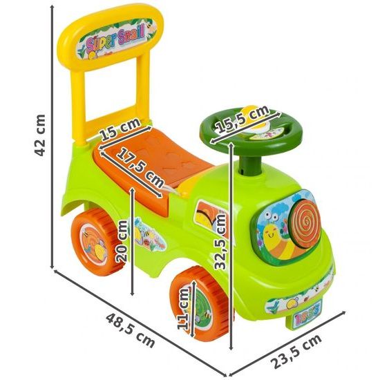 Dětské mini odrážedlo Super Snail