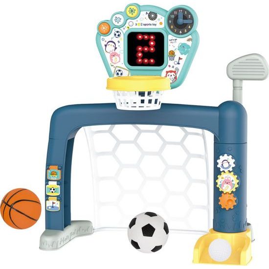 Sada 3v1 arkádové hry pro nejmenší- golf, basketbal a fotbal