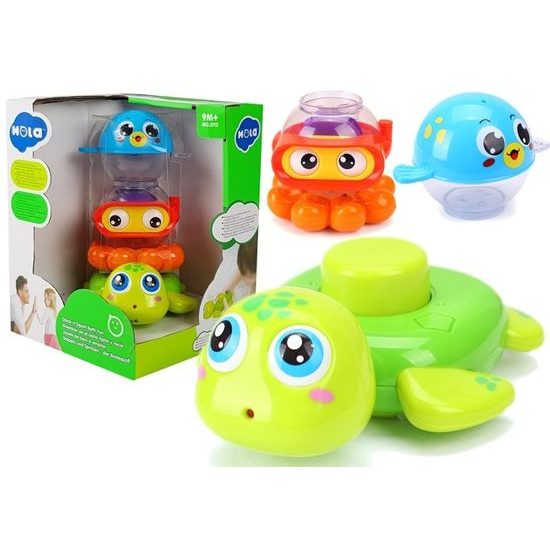Huile Toys vodní zvířátka do koupelny pro nejmenší Bath Animal
