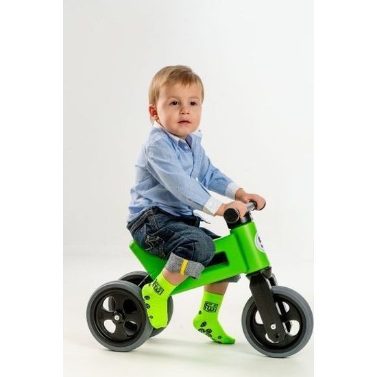 Odrážedlo FUNNY WHEELS Rider Sport zelené 2v1