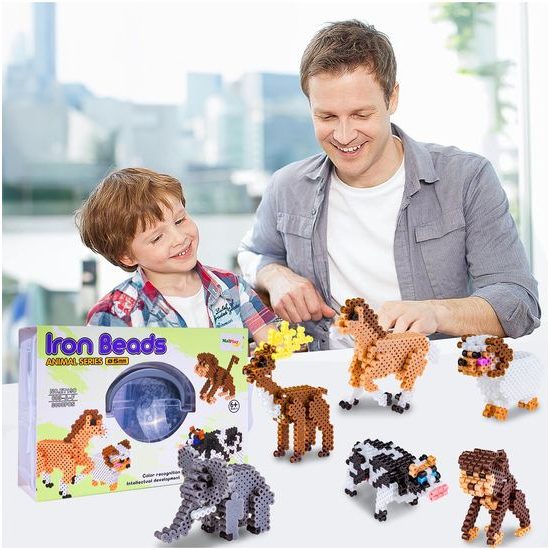 Zažehlovací korálky Iron Beads 3D Zvířátka 3000 kusů