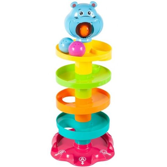 Naučná skluzavka s míčky Hrošík