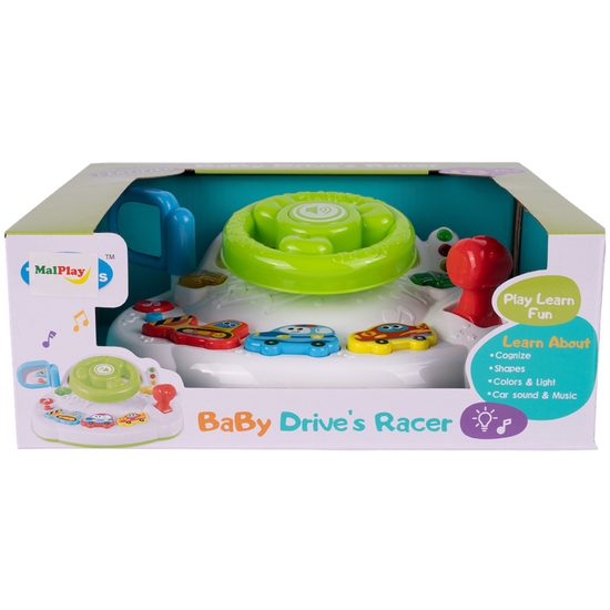 Interaktivní volant pro nejmenší se světlem a zvukem Baby Drive