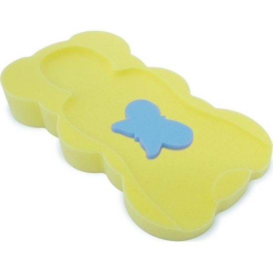 BADO BADO Matračka - houba ke koupání miminek MAXI - Žlutá, béžová