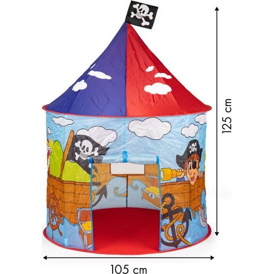 Ecotoys dětský stan Pirátský zámek